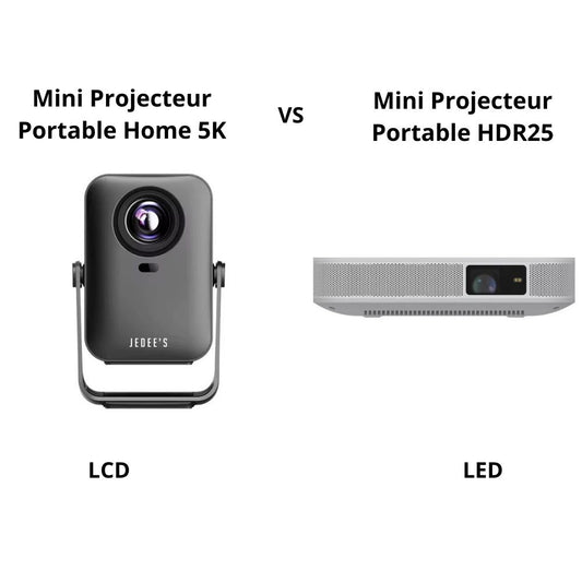 Vidéoprojecteur DLP Vs Vidéoprojecteur LCD