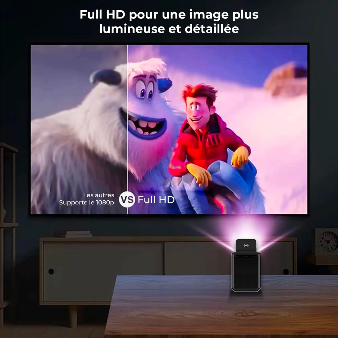 Comment choisir le meilleur vidéo projecteur portable : le contraste ?