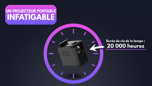 Comment choisir le meilleur vidéo projecteur portable : la durée de vie ?